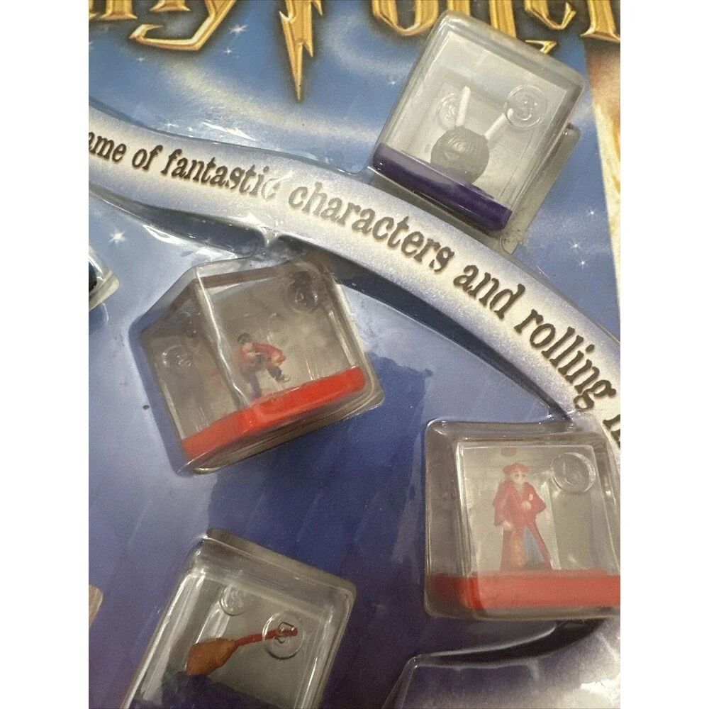 Vtg Harry Potter Dicers Toy Collectible Dice Game Starter Set Mattel Games New
